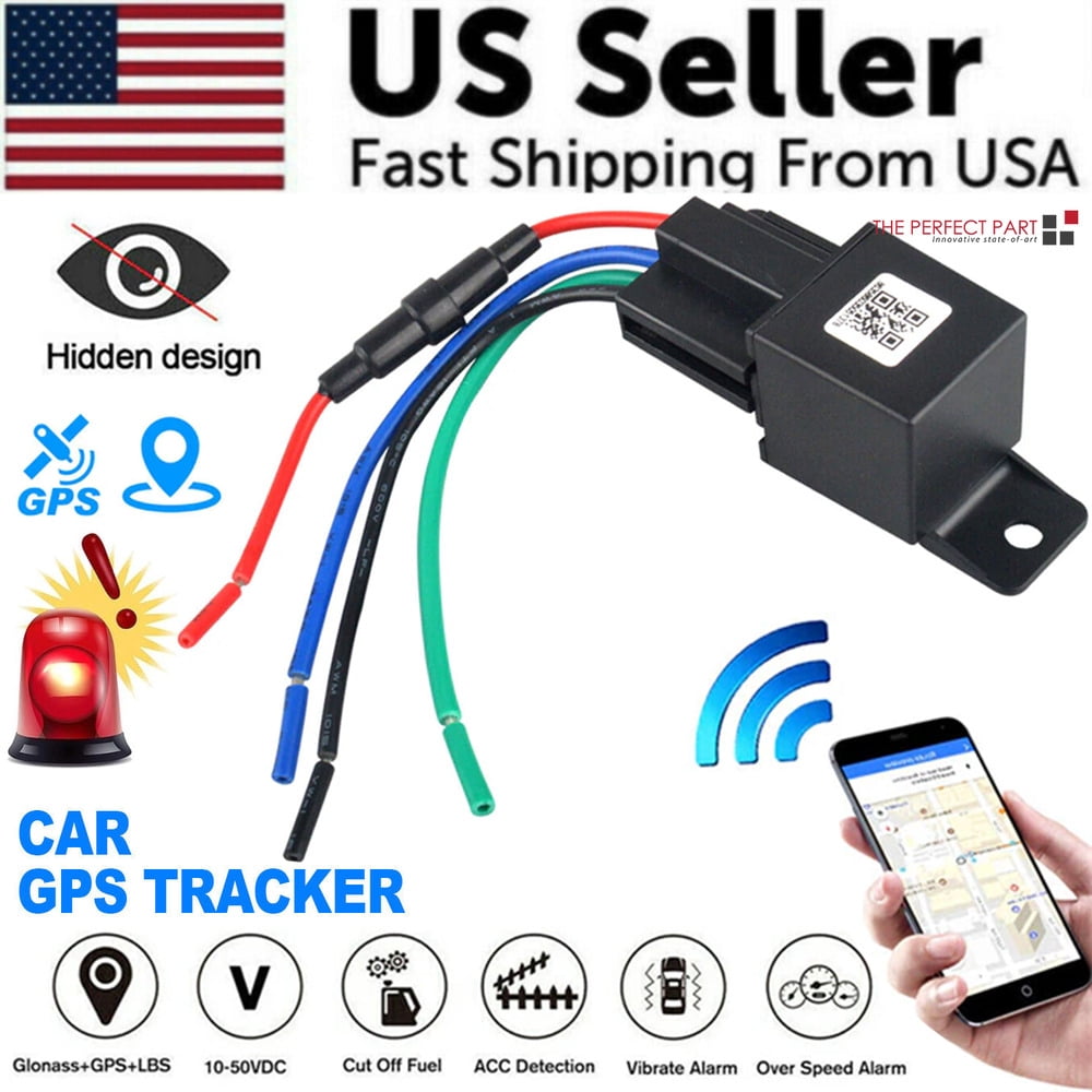 Lukyamzn Magnetic Real Time GPS Tracker Waterproof Car Motorcycle Trucks Anti Theft Alarm System with SIM Card Included A429PH007073 - The Home Depot