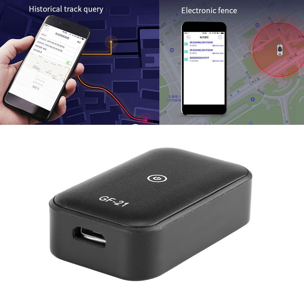 GPS Tracker For Vehicles,Mini Portable Waterproof Real Time GPS Tracker Anti-Theft Anti-Lost GPS Locator, Support APP Wireless Seeker For Dogs,Kids,Cats,Car,Motorcycles,Trucks