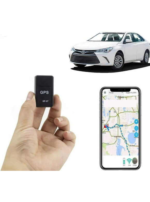 GPS Tracker for Vehicles, Mini GPS Real time Car Locator, Full USA Coverage, No Monthly Fee, Long Standby GSM SIM GPS Tracker for Vehicle/Car/Person Model 2022B, Black