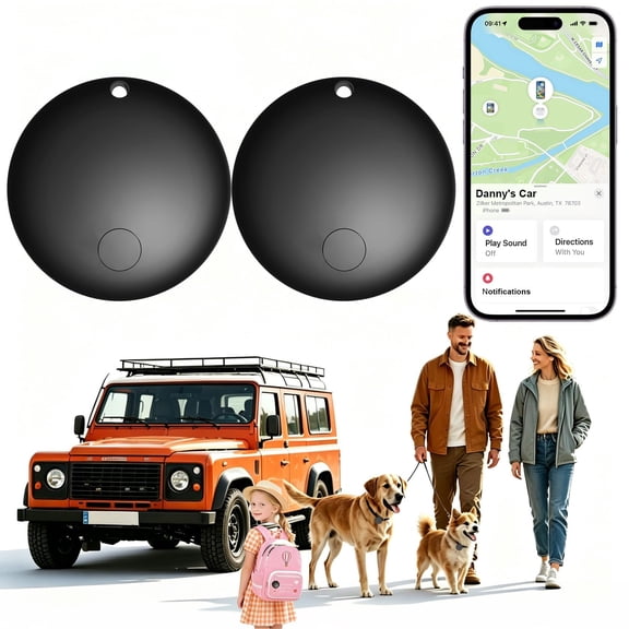 GPS Tracker for Vehicles No Monthly Fee (Android Only) Sustainable for one year. Connect it to anything with a keychain, from wallets to cars