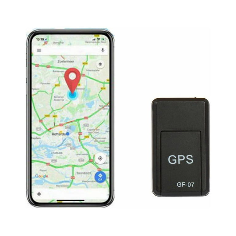 GPS Tracker with No Monthly Fee, Wireless Mini Portable Magnetic Tracker  Hidden for Vehicle Anti-Theft / Teen Driving