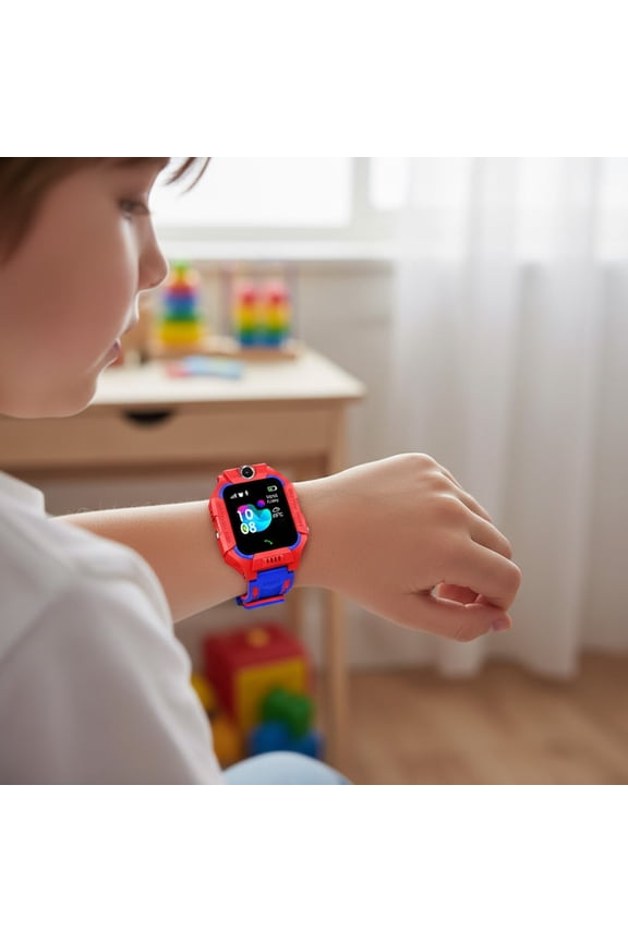 GPS Tracking Smart Watch with Two-Way Call - Waterproof, Touch Screen, Long-Lasting Battery, Camera, Games, E-Book, Video & Clock