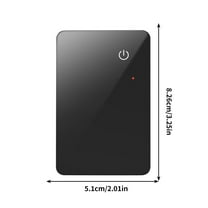 GPS Tracking Thin Card Locator Device - Real-Time Item Finder with App Integration - Alerts for Lost Belongings - Versatile Tracking for Keys, Bags, and More