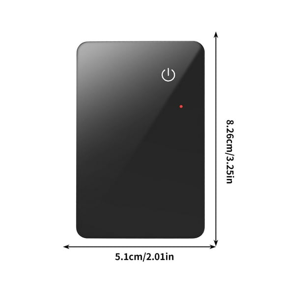 GPS Tracking Thin Card Locator Device - Real-Time Item Finder with App Integration - Alerts for Lost Belongings - Versatile Tracking for Keys, Bags, and More