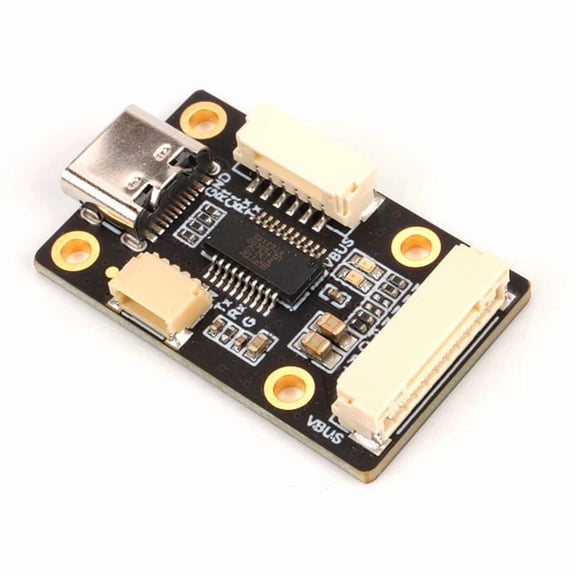 GPS UART to USB Converter Type-C USB & GH 10PIN Port Interface Board for RC FPV Drone,1 * UART to USB Converter board 1 * Type-c USB cable,Black