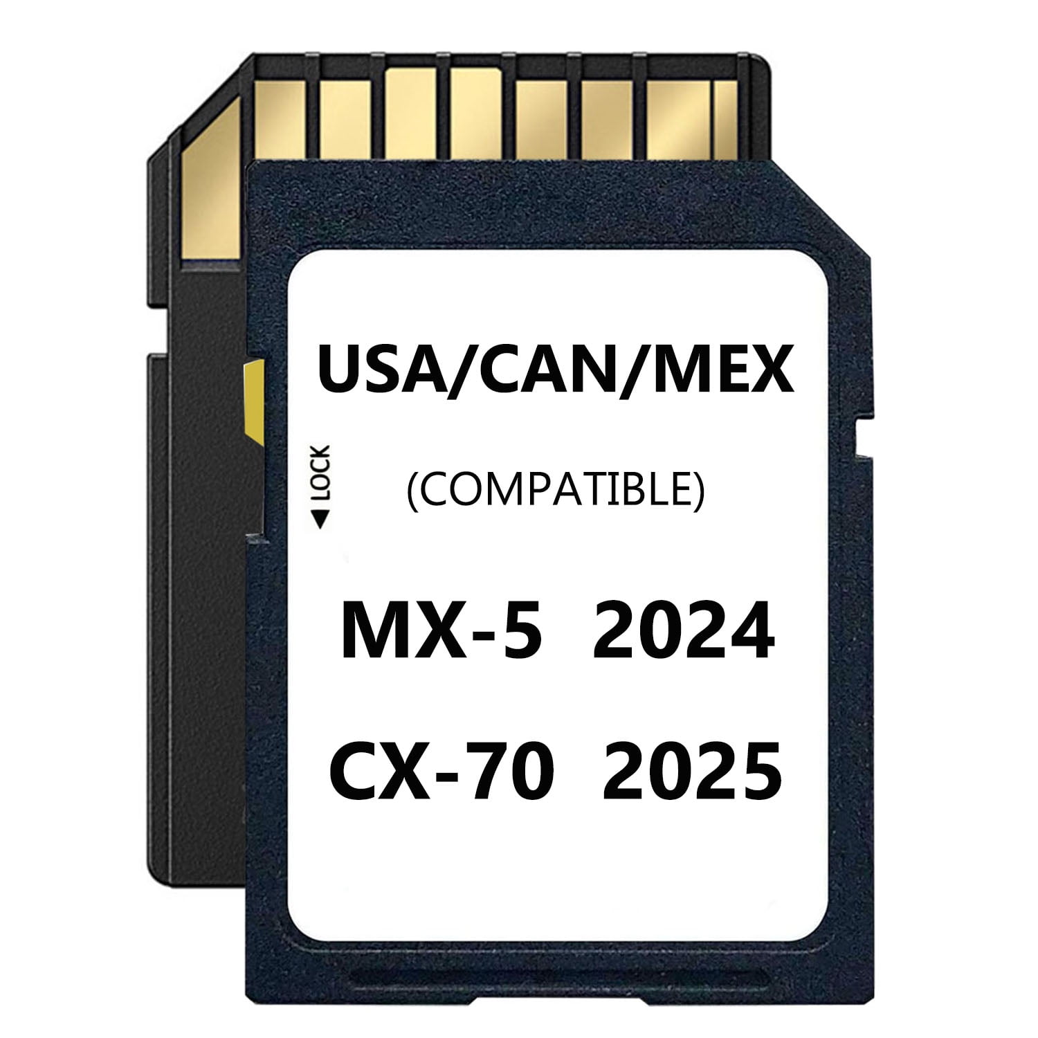 GPS Updated Navigation SD Card Only Fits For 2024 MX-5 2025 Mazd CX-70