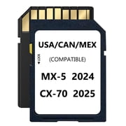 GPS Updated Navigation SD Card Only Fits For 2024 MX-5 2025 Mazd CX-70