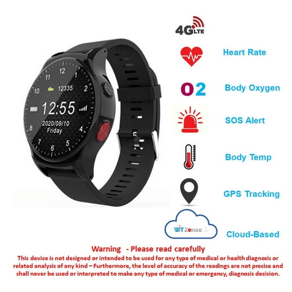GPS Watch with vital sign readings