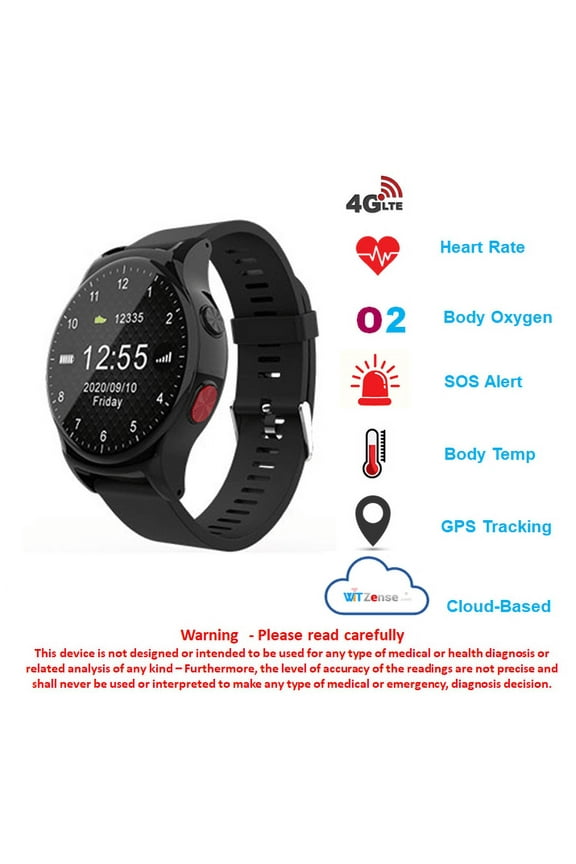 GPS Watch with vital sign readings