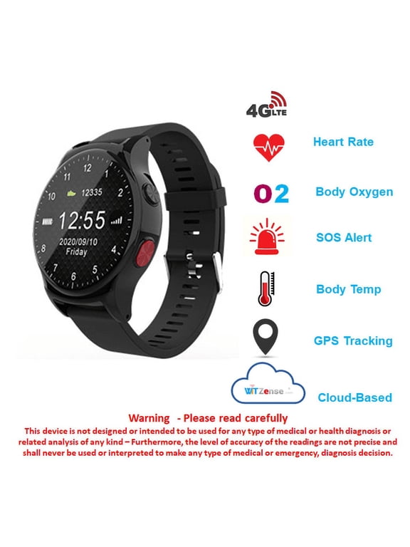 GPS Watch with vital sign readings