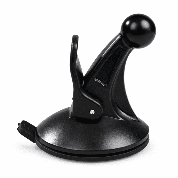 GPS Windshield Suction Cup Mount, 17mm Ball Joint Replacement Base Compatible with Select Garmin Nuvi GPS Cradles, 2.76-Inch, Black
