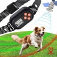 thumbnail image 1 of GPS Wireless Dog Fence System Electric Pet Collar with 3 Warning Modes Radius 25-999 Yards Waterproof & Rechargeable Receiver Containment for Outdoor Training, 1 of 8