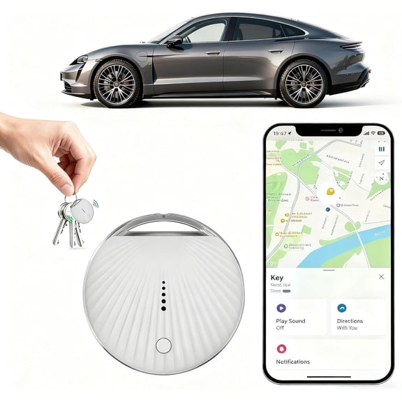 GPS  for  No Subscription, Real-Time   Devices for  , Key Finder Locator with Sound, with Find My (iOS Only), for Luggage, , , Key, Wallet &