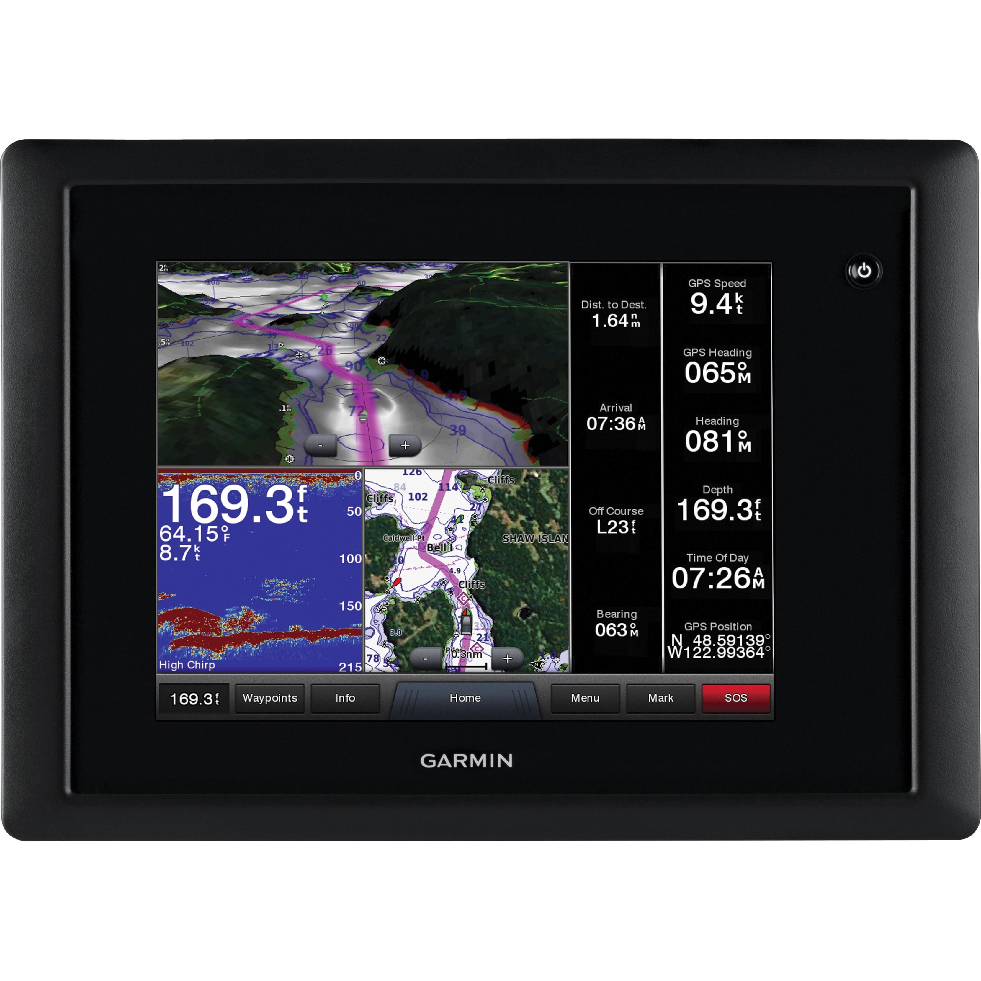 GPSMAP 8208 MFD Marine Chartplotter - Walmart.com