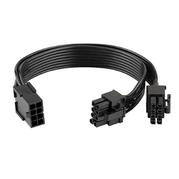 GPU 8Pin Power Cable Graphics Card Cable 8Pin Female to 6Pin+2Pin Line