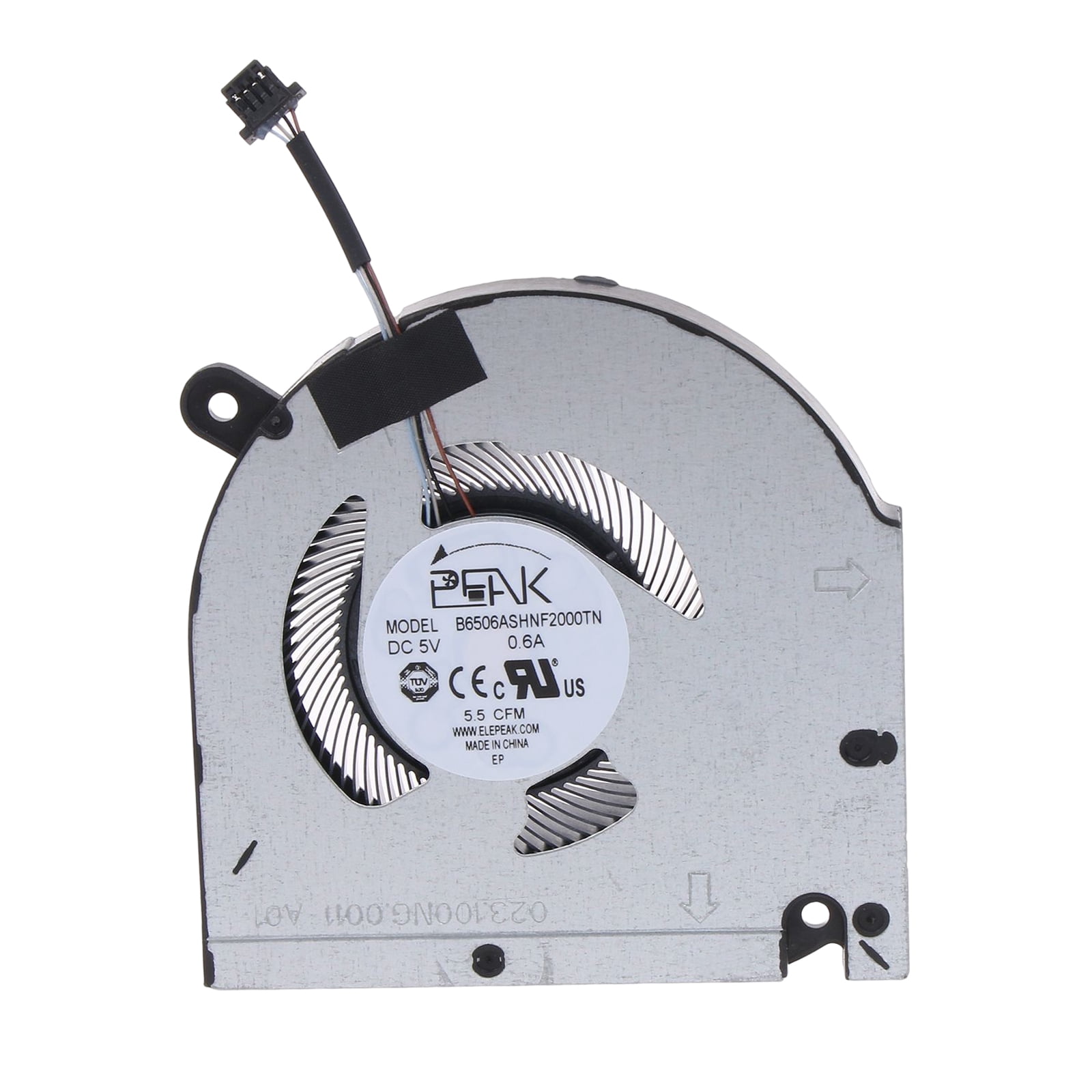 GPU CPU Cooler Replacement Cooling Fan Low Noise Heatsink for 15 7510 16 7610 2021 Version Spare Accessory