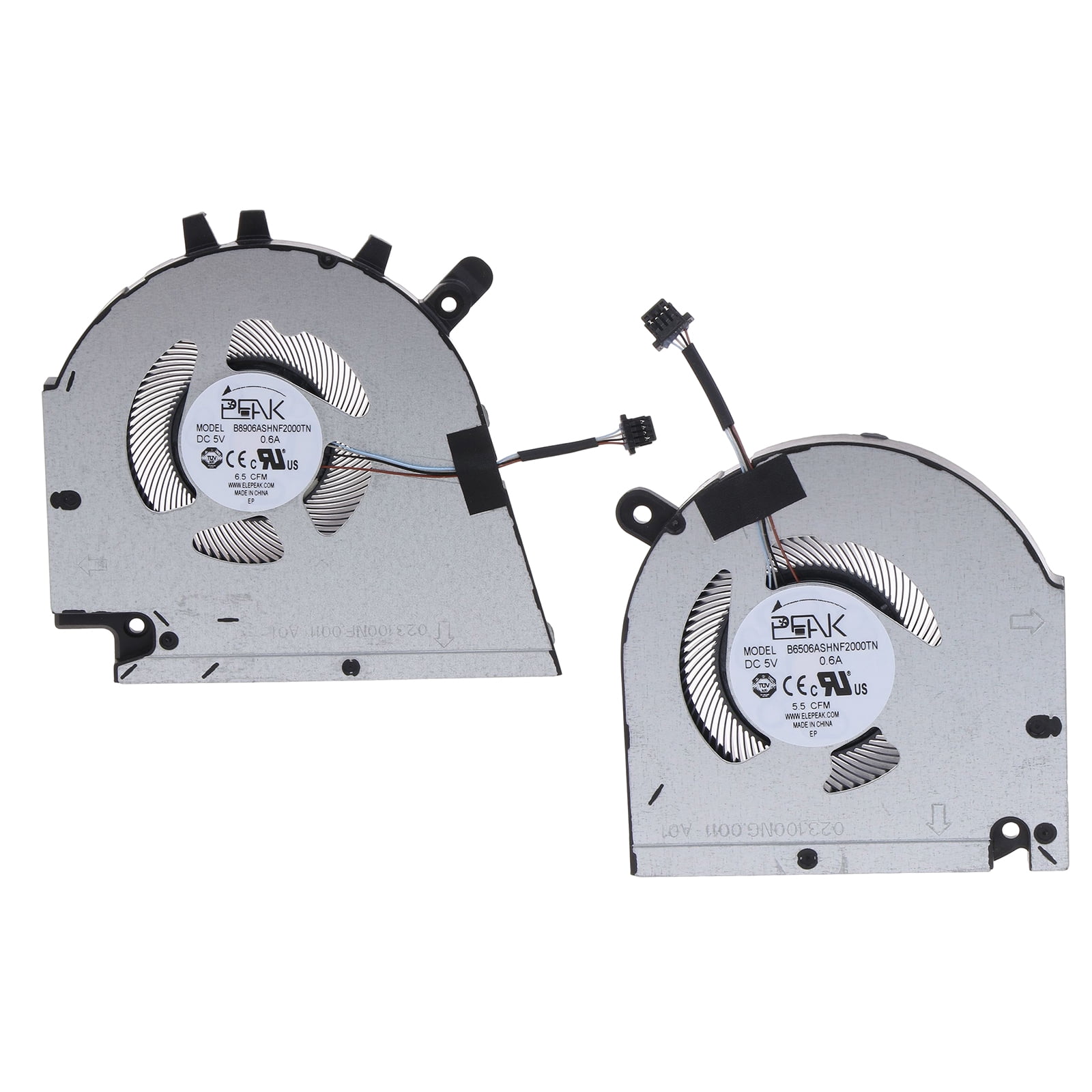 GPU CPU Cooler Replacement Cooling Fan Low Noise Heatsink for 15 7510 16 7610 2021 Version Spare Accessory