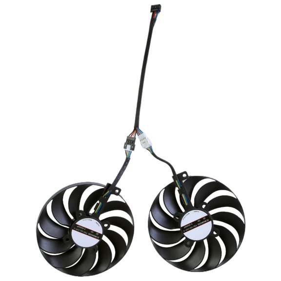 GPU Cooling Fan High Efficiency For RX5500XT Graphics Card With 95mm Diameter And 5Pin For Game Computer GPU VGA Cooling