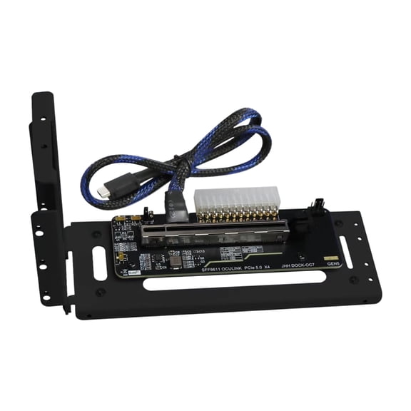 GPU Dock External Video Graphics Card SFF8611 to PCIE PCIe 5.0 Speed Notebook Laptop