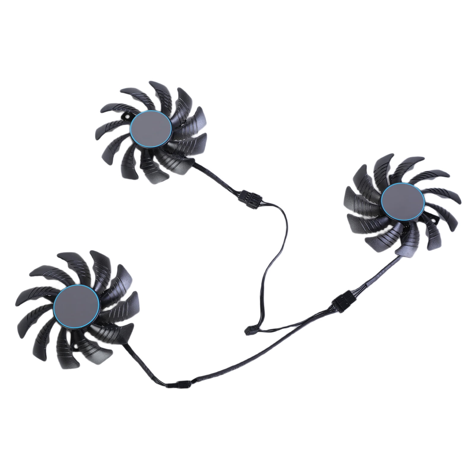 GPU Fan Efficient Cooling Fan with 4Pin Connection For GTX1060 1070 ...