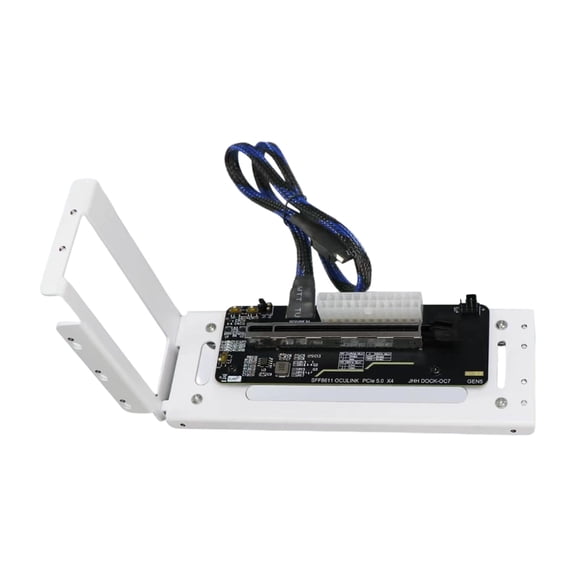 GPU GPU Dock PCIe 5.0 X4 Fast Speed Notebook Laptop to External Video Graphics Card M.2 SFF8612 Low Latency