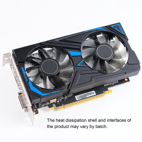 GPU Graphics Card Card 1650 4GB Graphics Card 128Bit GDDR5 Dual Cooling Fan Computer Graphics Low for Working Gaming Video Editing Multi-Ports