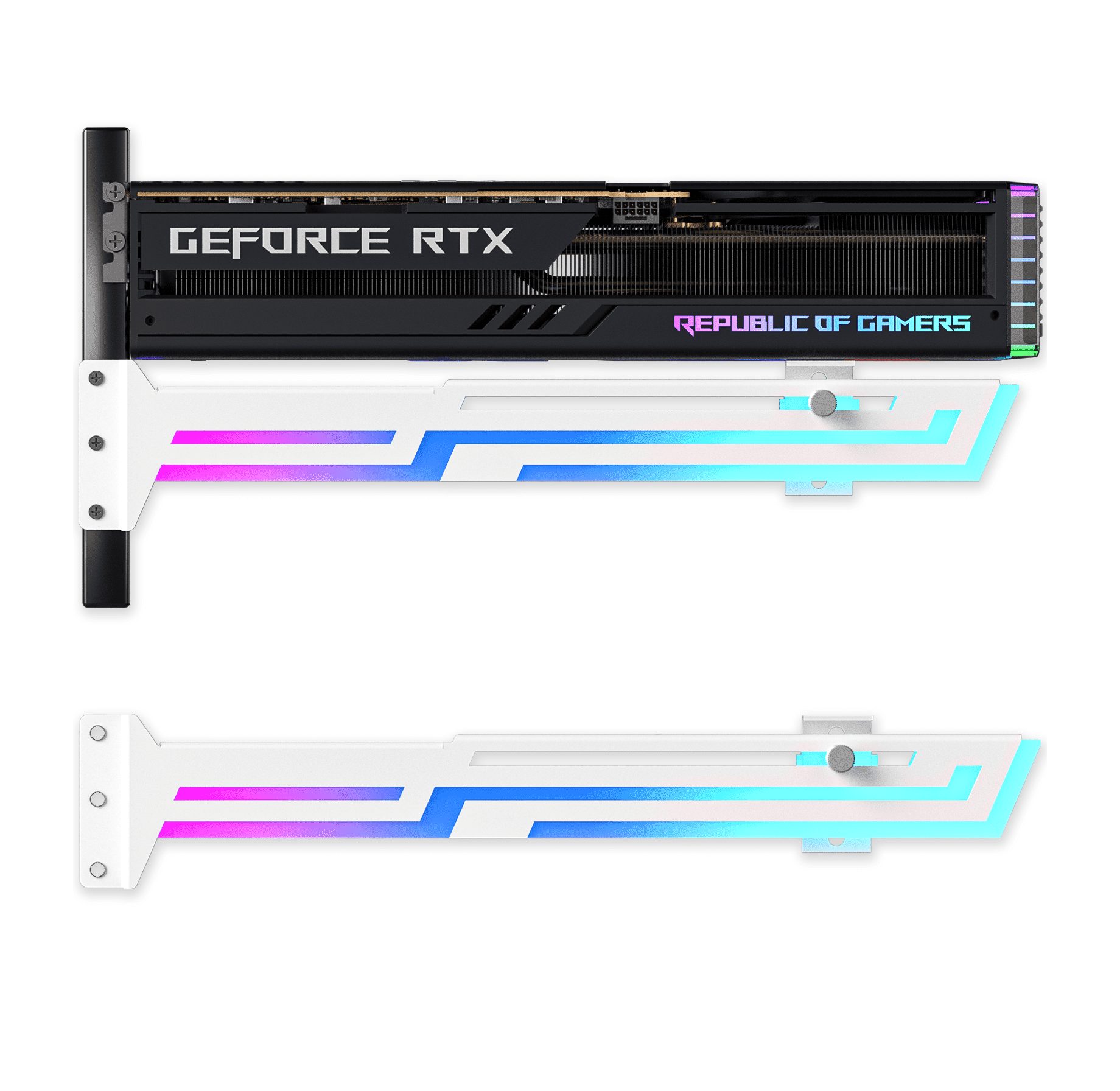 GPU Holder Gpu Bracket Support Graphics Card SYNC Motherboard ARGB LED ...
