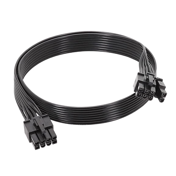 GPU Power Adapter 8Pin Male to PCIe 6+2Pin Cable for Video Card