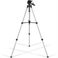 thumbnail image 1 of GPX 62 inch Tripod with Pan/Tilt, Quick Release and Slip Resistant feet, TPD627S, Silver, 1 of 8