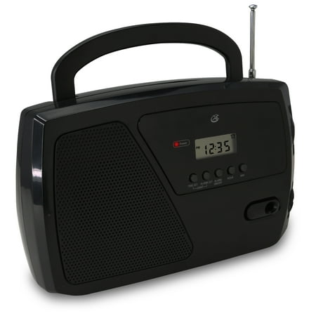 GPX - Portable AM/FM Shortwave Radio - Black