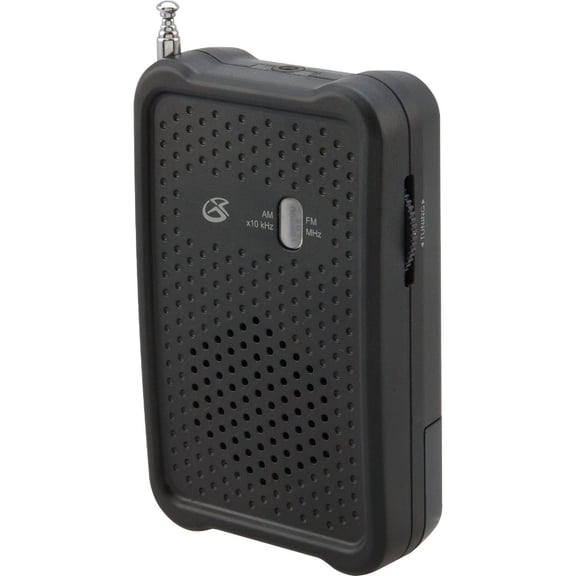 GPX AM/FM Radio & Stereo Earbud Headphones - R055B