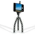 thumbnail image 1 of GPX Bendable Mini Tripod with 9-Section Legs and Slip-Resistant Grips, Compatible with Smartphones and Action Cameras, Model TPD78B, Black, 1 of 5