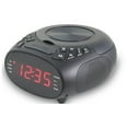 GPX CD AM/FM Clock Radio with 1.2