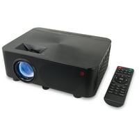 GPX 250 ANSI Lumens Home Theater Projector with Remote and HDMI Cable