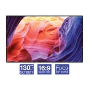 GPX Indoor Soft Projection Screen, PJS130, 130 inch Screen
