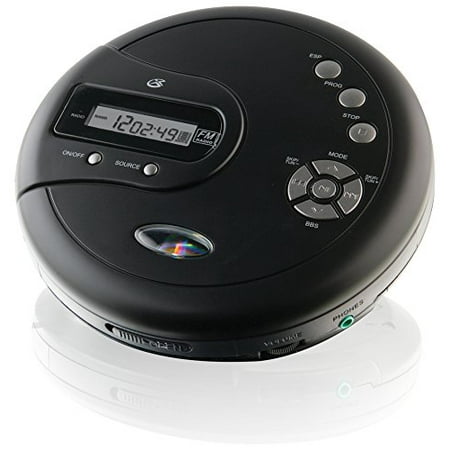 GPX PC332B CD Player, Black