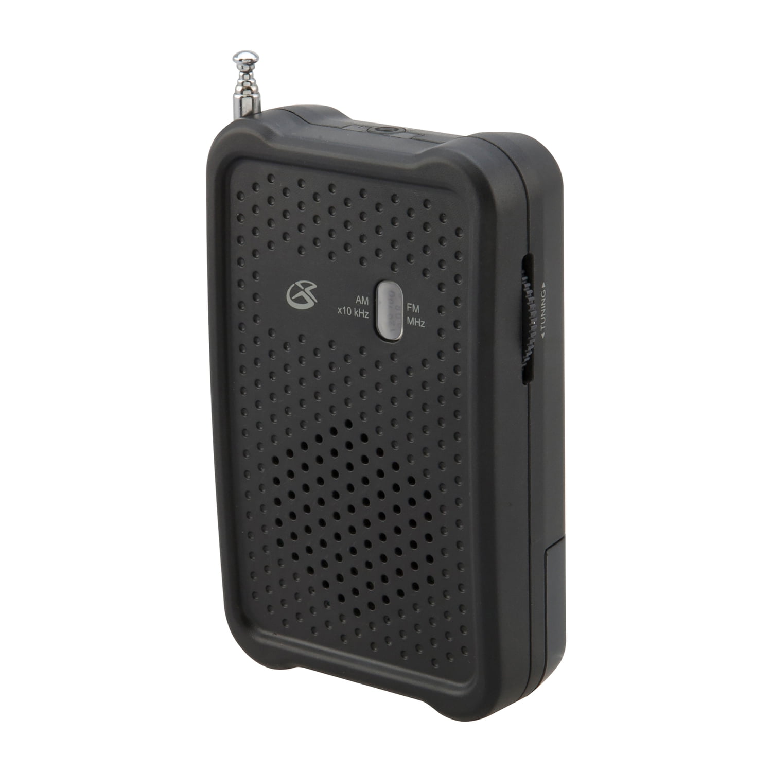 GPX Portable AM/FM Radio, Black, R055B - Walmart.com