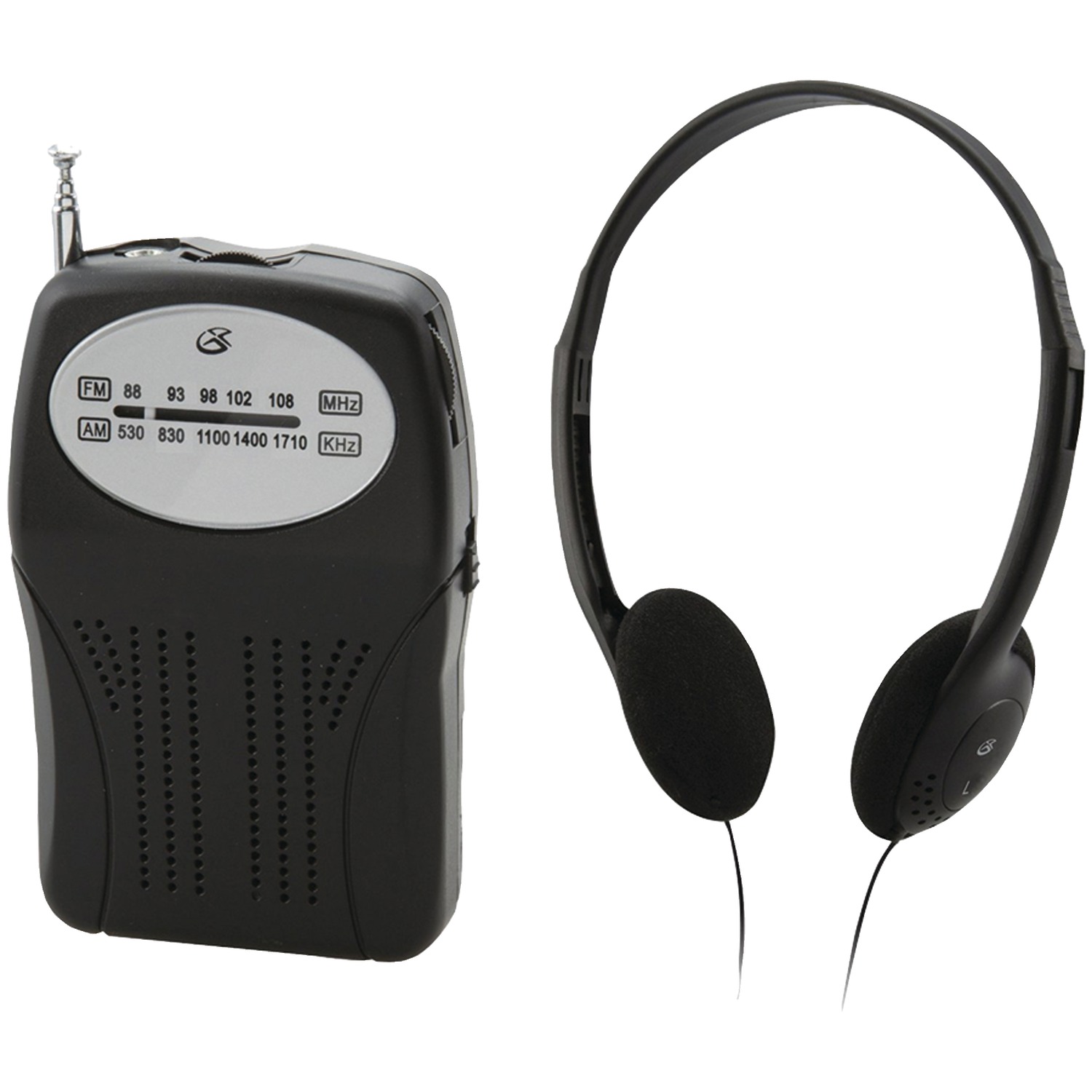 Kaito KA200 Portable Pocket Size AM/FM Radio - Silver - Walmart.com