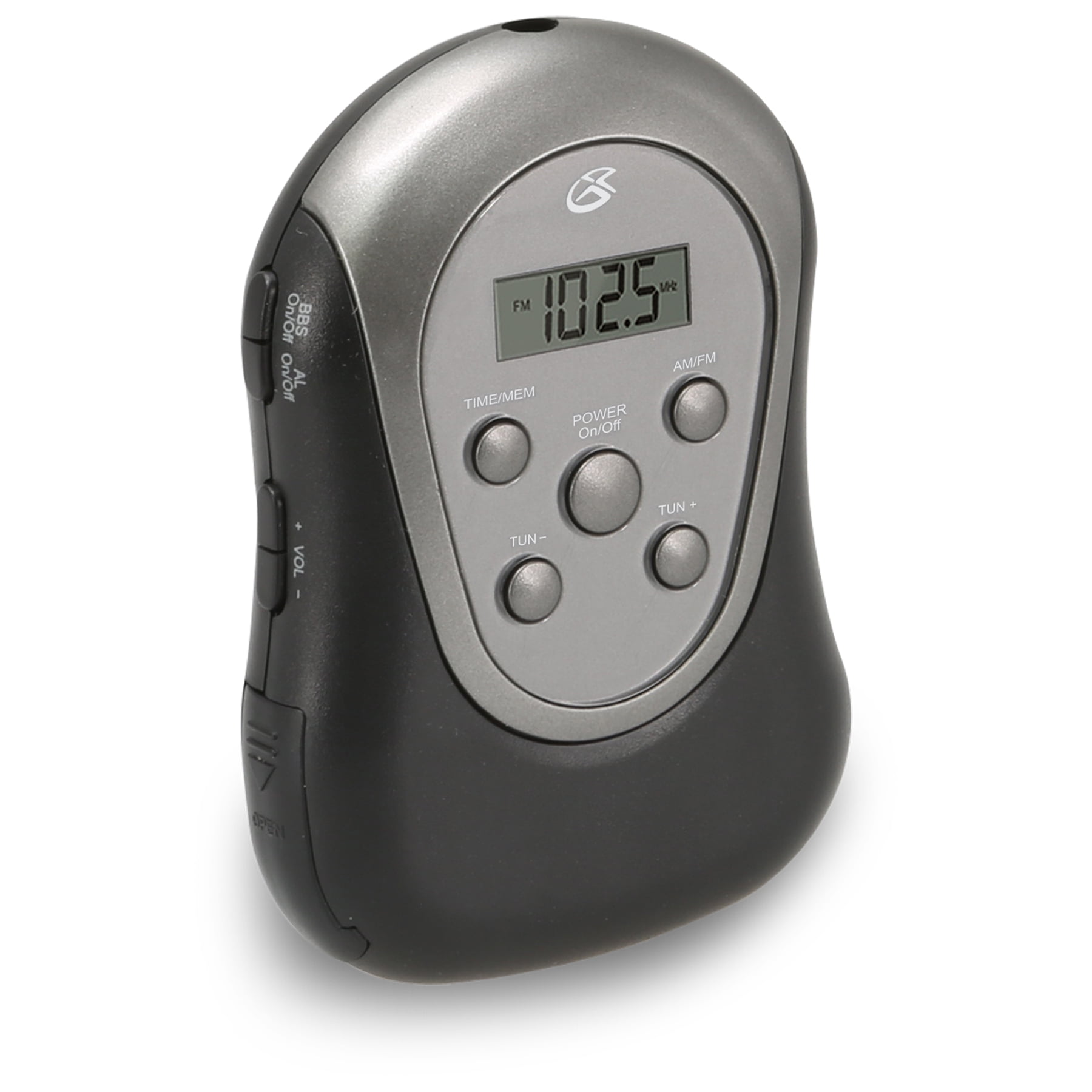 GPX Portable Armband Digital AM/FM Radio, Black/Silver, R300S - Walmart.com