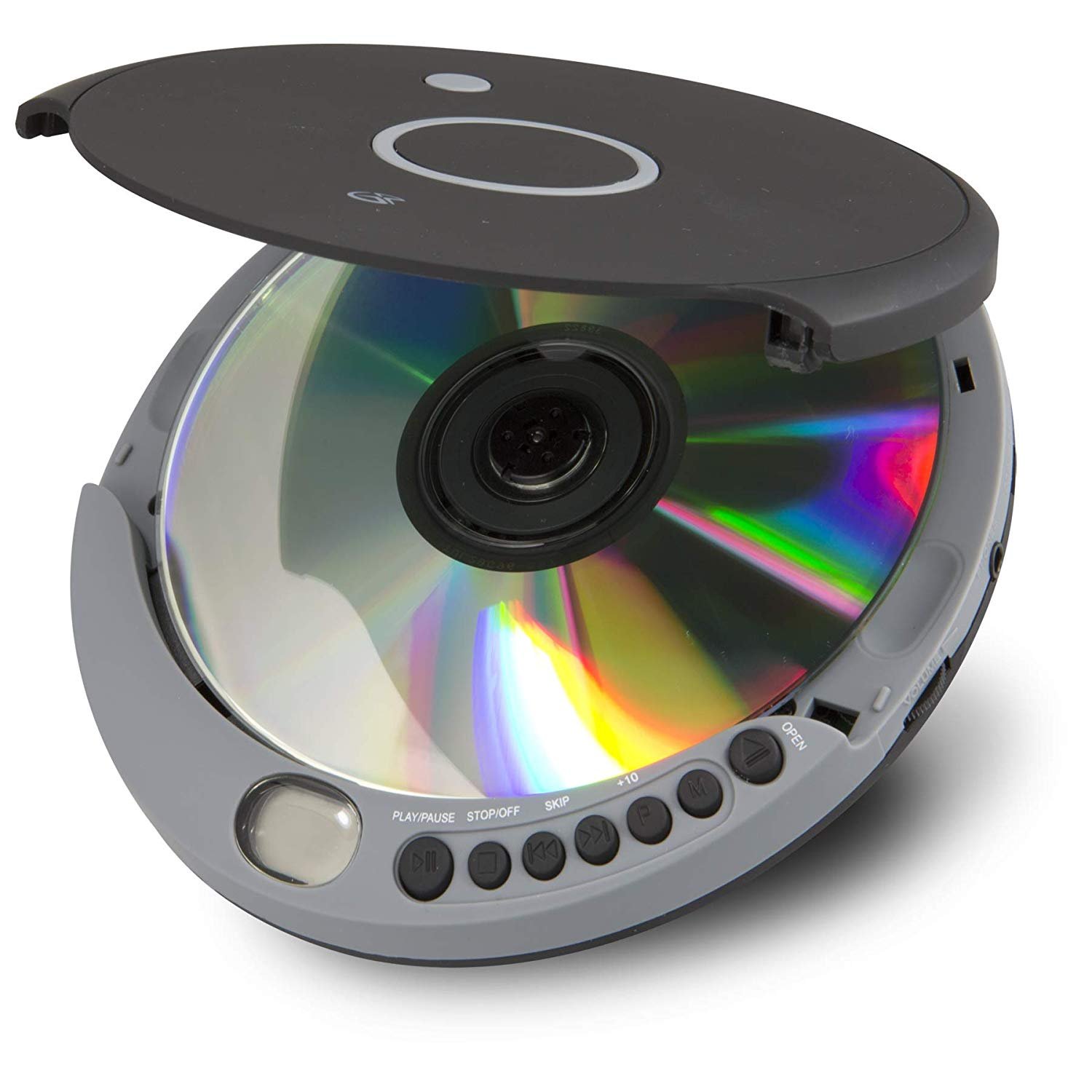 GPX Portable Personal CD Player, MP3 and CD, Anti Skip Protection - image 1 of 6