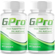 GPro Pills Advanced Formula Vitamin Supplement Uric Acid Level Support 120 Capsules