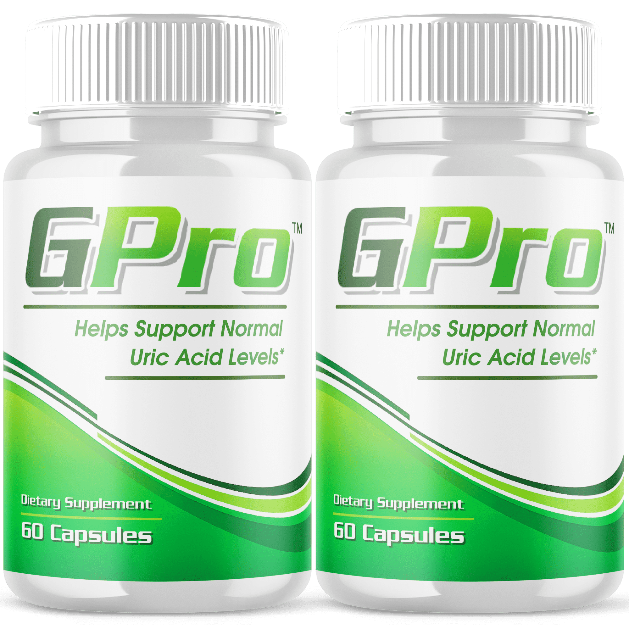 GPro Pills Advanced Formula Vitamin Supplement Uric Acid Level Support 120 Capsules