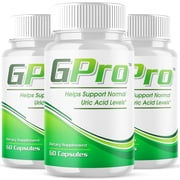 GPro Pills Advanced Formula Vitamin Supplement Uric Acid Level Support 180 Capsules