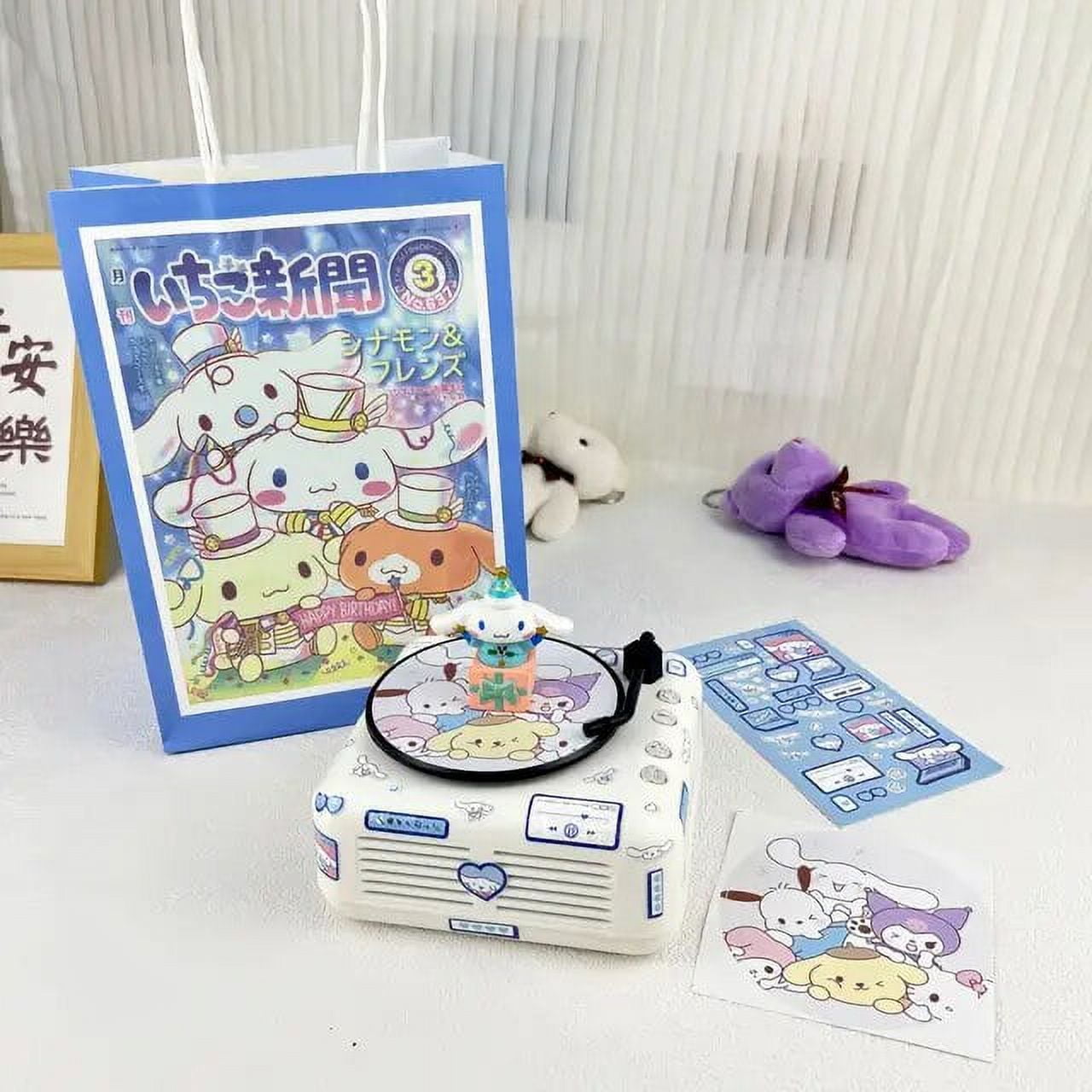GQ Cute Sanrio Hellokitty My Melody Cinnamonroll Speaker Box