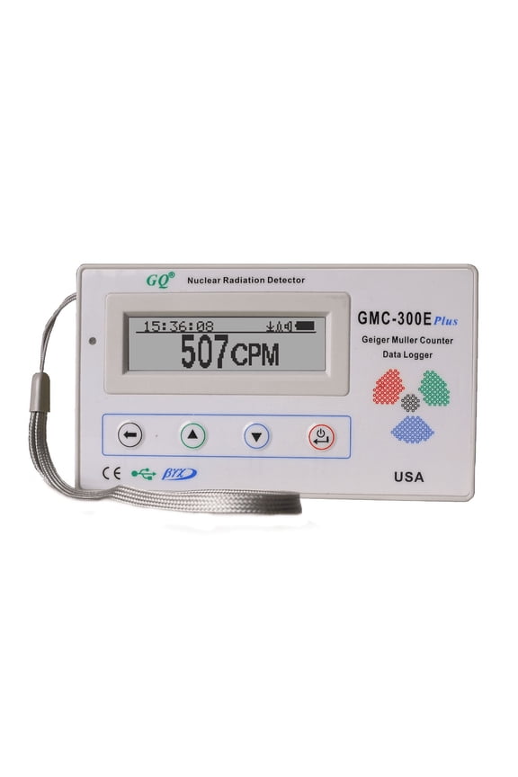 GQ GMC-300E Geiger Counter Nuclear Radiation Detector Data Recorder Beta Gamma X-ray