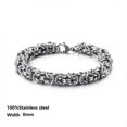 thumbnail image 1 of GQ Hip Hop 316L Stainless Steel Bicycle Cuba Chain Bracelet for Men Women Solid Metal Cable Figaro Box Luxury Emo Accessories Kpop, 1 of 7