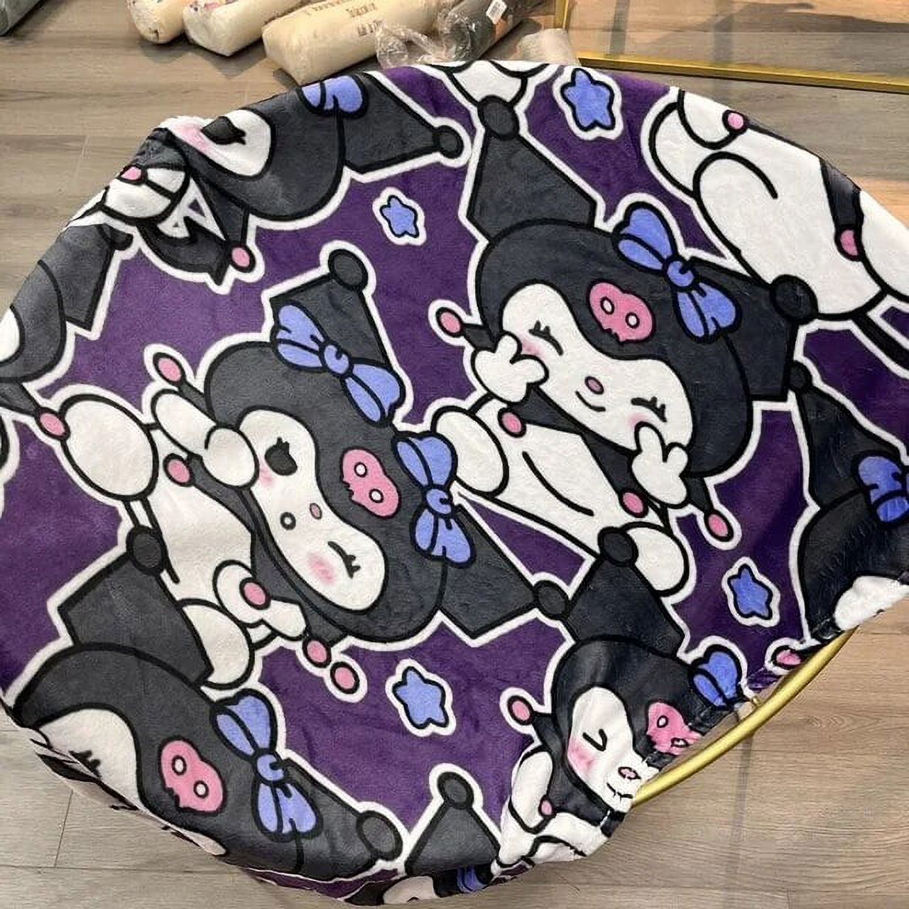 GQ Sanrio Hello Kitty Blanket My Melody Cinnamoroll Cartoon Print