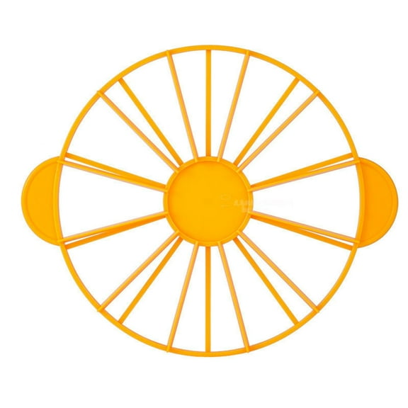 GQDIN 10 Inch Round Cake Portion Marker Divider - 10 Or 12 Piece Equal Slicing Tool For Pie Bread, Stainless Steel Baking Helper For Perfect Even Servings