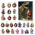 thumbnail image 1 of GQDIN 2026 Christmas Holiday Advent Calendar With 2D Funny Animal Set, Collectible Commemorative Home Decor For Festive Countdown Celebration, 1 of 6