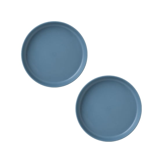 GQDIN 6-Inch Macaron Spit Bone Dish - Mini Snack Plate for Nuts, Pickles, Cake, Candy, Dishwasher Safe Plastic Garbage Tray for Dining Table, Picnic, Party, Dorm Room Essentials